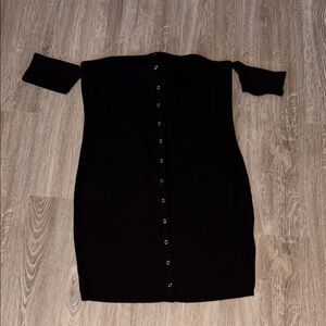 🎉Black Off-Shoulder Dress